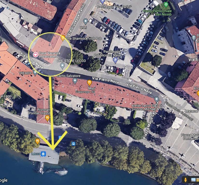 Casa Imbarcadero Apartman Lecco Kültér fotó